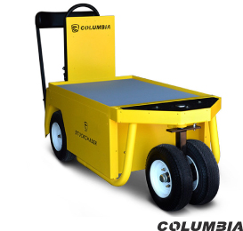 Columbia IS12 - Stock Chaser - The Stockchaser is the way to move heavy loads in tight spaces. With a deck capacity of up to 1,200 lbs.