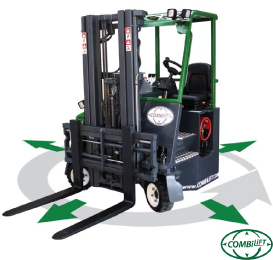CombiLift - Multidirectional Forklift - The innovative and compact Combi-CB is designed to increase productivity, improve safety and help increase your storage capacity both indoors & outdoors.
