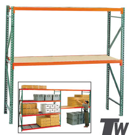 Bulk Storage Fastrak - Light Duty Pallet Rack - Fast rack storage is for storing heavy/bulky items and designed for easy installation with a simple, user-friendly "teardrop" design.