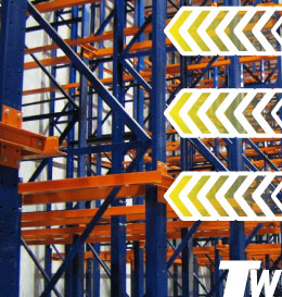 Drive In Racking - Forklift Access - Drive in Rack Systems is the highest density storage at the most economic cost.