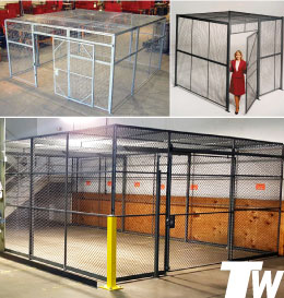 Wire Fence Storage - Welded and Wire Mesh - We manufacture the most effective modular system available for all your security requirements and access control, providing customized and ready to go options for all your needs.