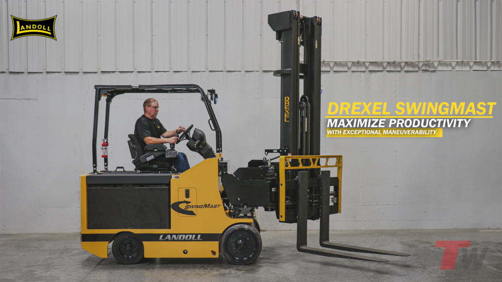 In Action: The Drexel SLT-30/35AC - Very Narrow Aisle Equipment