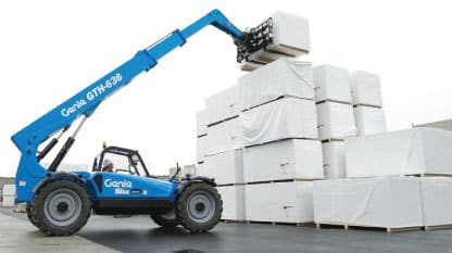 genie aerial platform telehandler material handling lift platforms