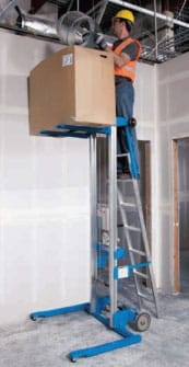 genie aerial platform telehandler material handling lift platforms