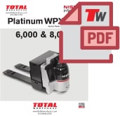 nissan wpx walkie electric pallet jack features brochure
