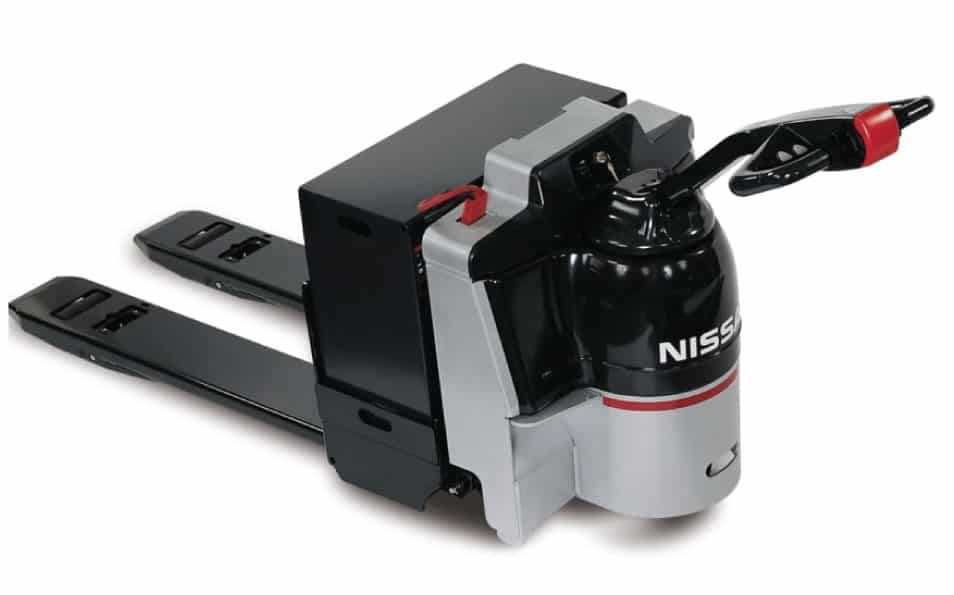 nissan wpx heavy duty electric pallet jack at total warehouse buy rent lease new and used
