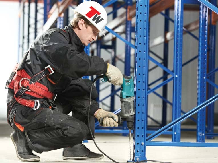 pallet rack system installation from total warehouse anaheim las vegas phoenix hawaii