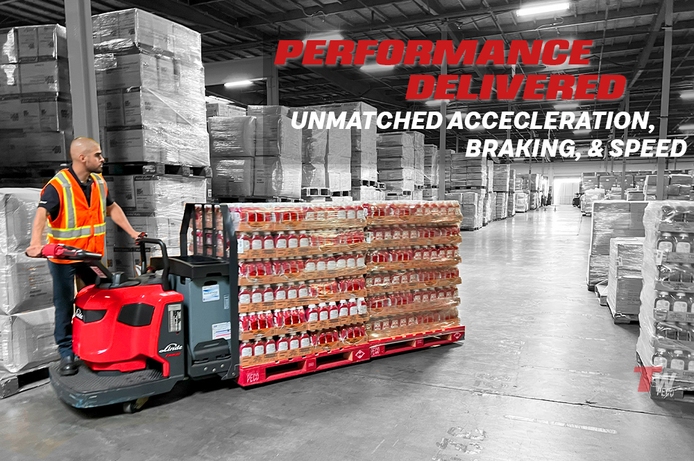 The Linde Electric Walkie / Rider EW30 / EW40 / EWR30 / EWR40 truck has been designed to handle the most demanding heavy-duty application. The Linde 1101 truck has been designed to meet the challenge of these demands with its rugged construction, high performance and refined operator work station.