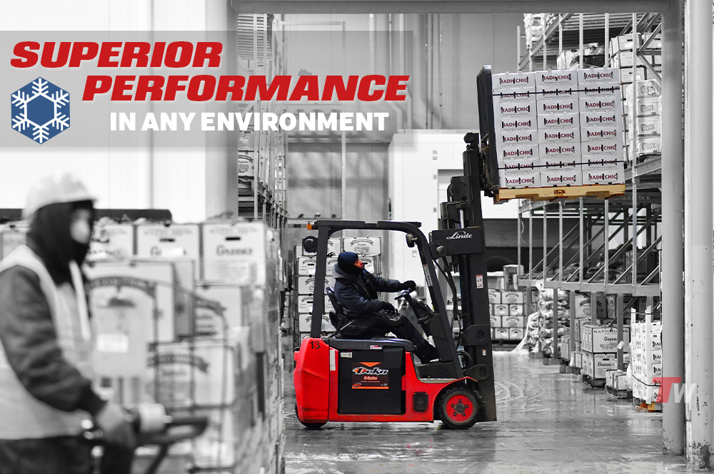 One would expect a high-performance truck to have a high-performance traction system – and that is exactly what the Linde compact drive axle and lift system delivers. Powerful
motors and intelligent electronic control form an impressive power pack to deliver the highest levels of productivity. Only at Total Warehouse Call Now 833-868-2500 for a Demo.