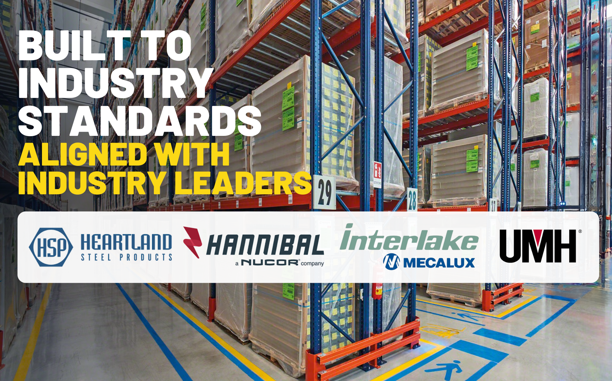 Built With Trusted Manufacturers