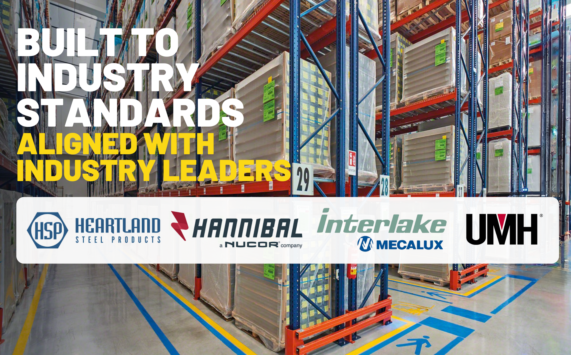 Partnered With Trusted Manufacturers
