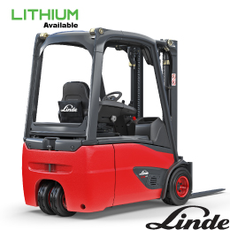 Linde 346 3 Wheel Electric Forklift