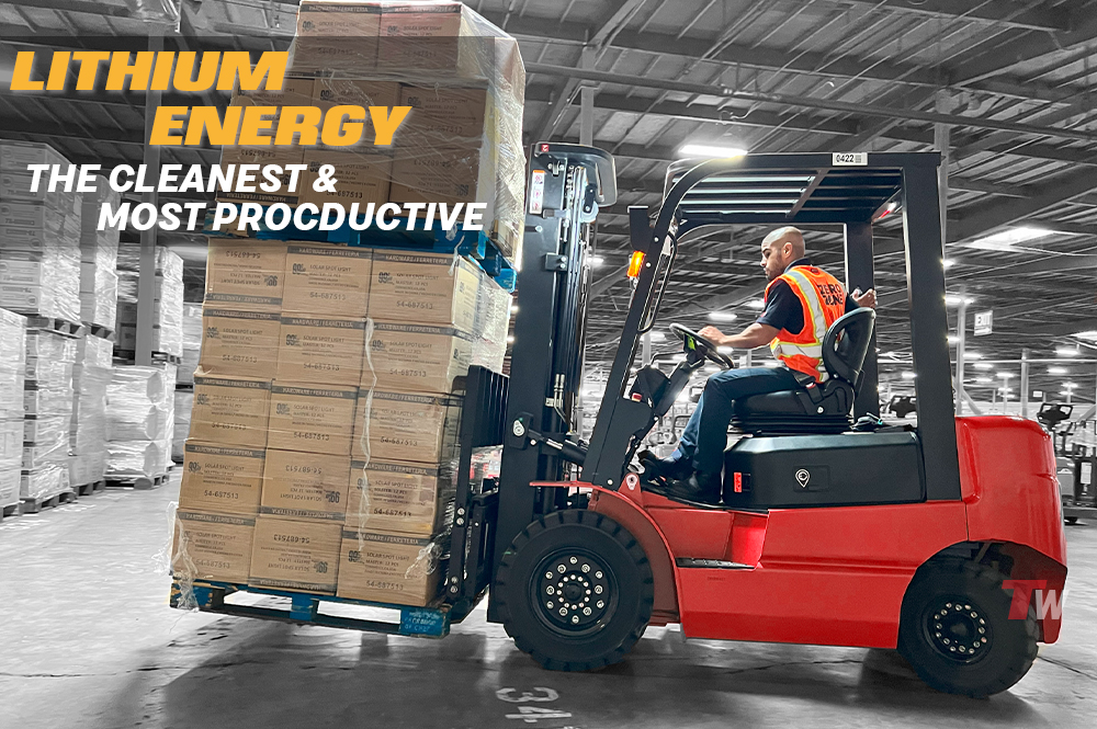 The LPE-50 is engineered so that this is never an issue in your warehouse. It has an extremely powerful lithium battery that is sufficient to power your system for a full shift at full power! 