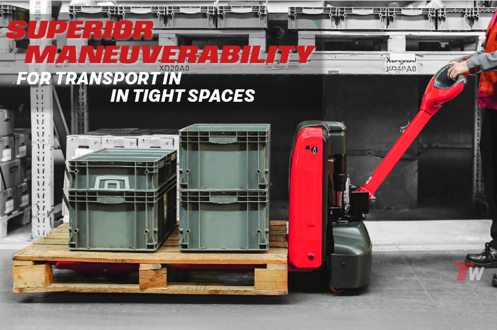 Enables transportation in tight spaces