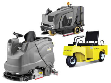  Utility Vehicles/Scrubbers	