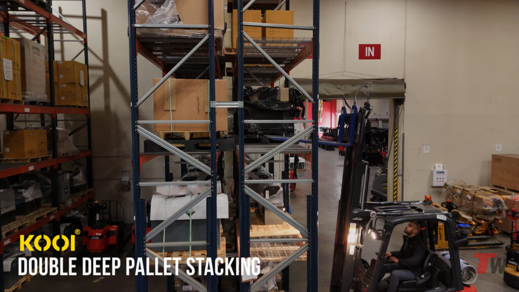 KOOI Double Deep Pallet Stacking