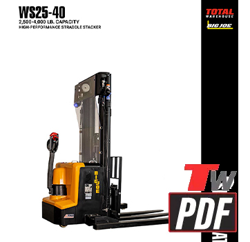 Big Joe WS25-40 Specifications